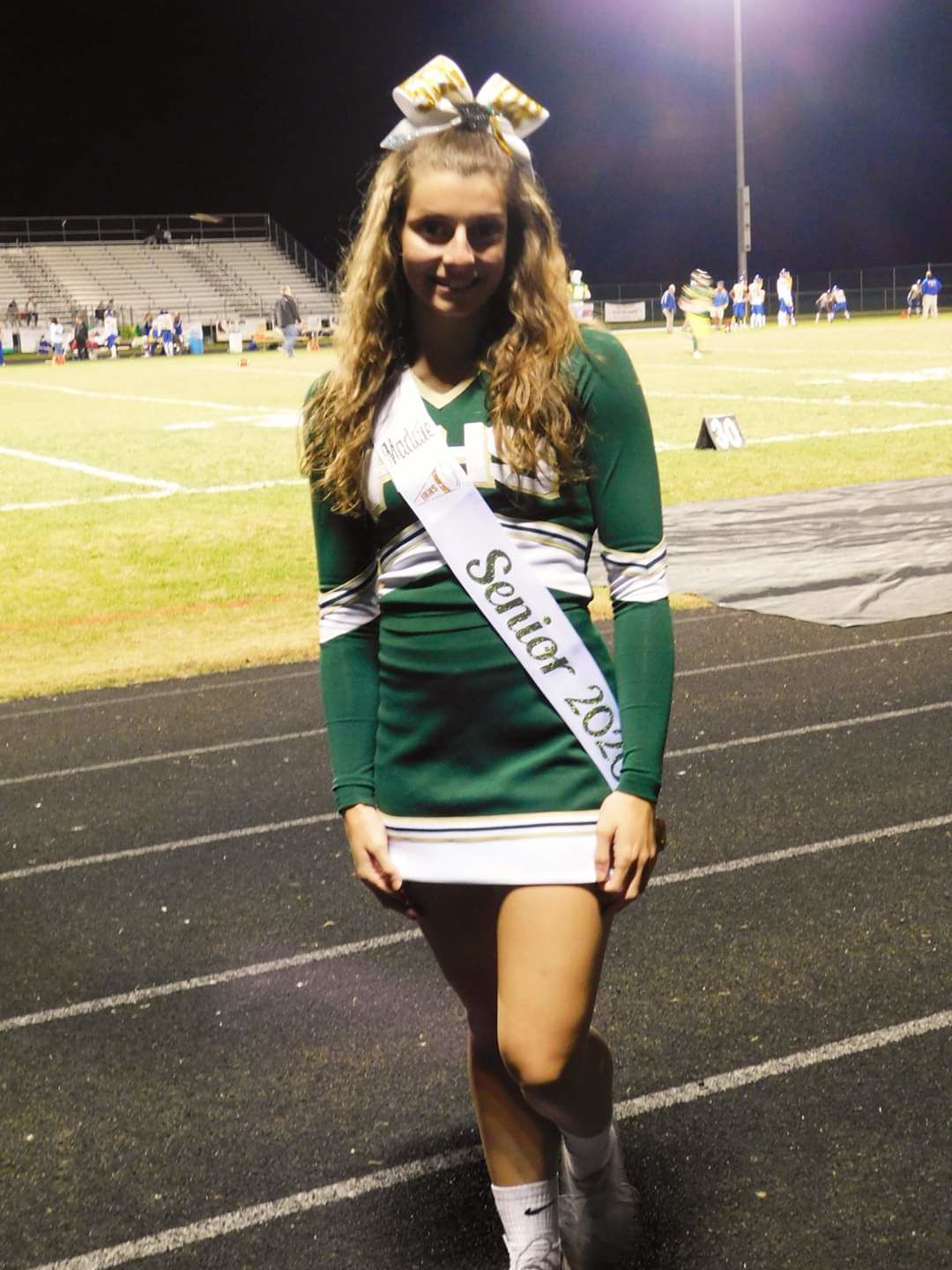 Maddison Olley, cheerleading